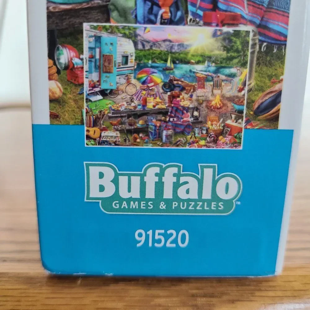 Buffalo family campsite
